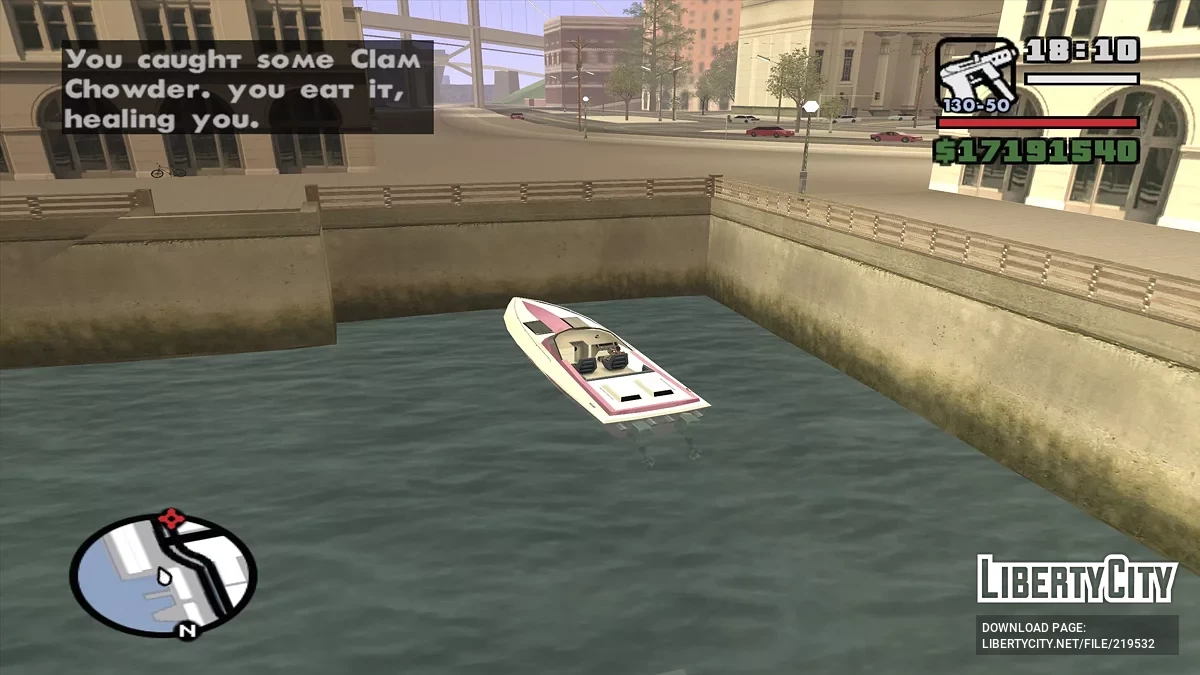 The ability to fish / GTA San Andreas
