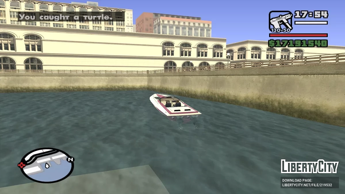 The ability to fish / GTA San Andreas