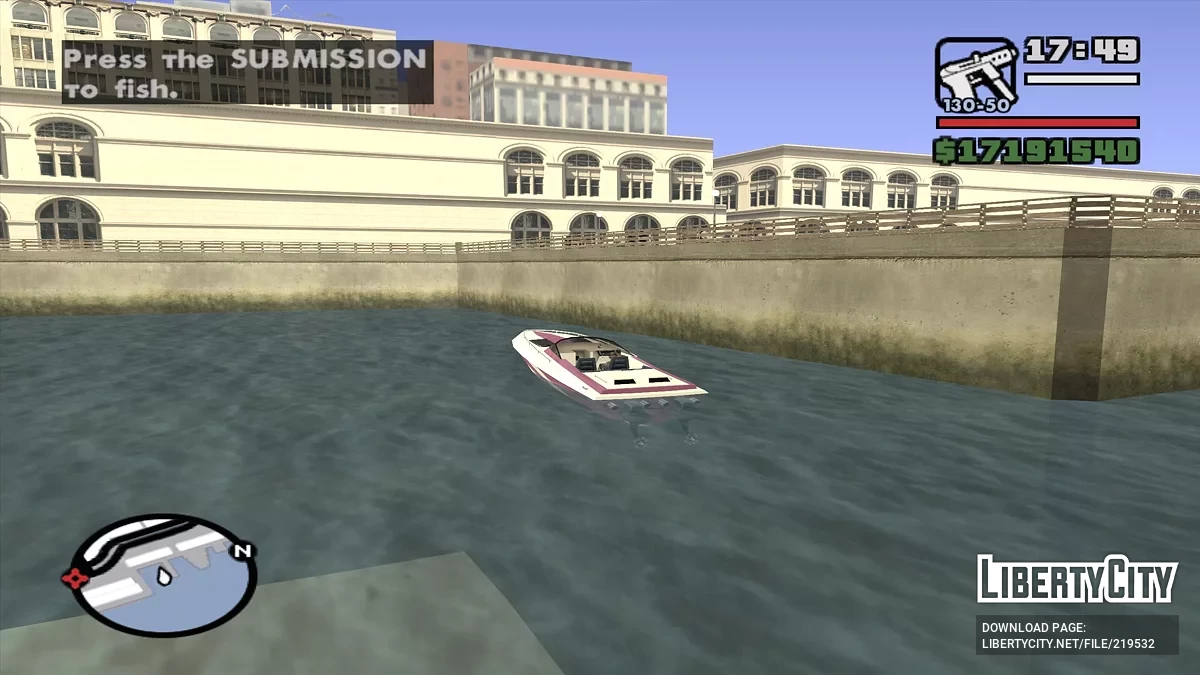 The ability to fish / GTA San Andreas