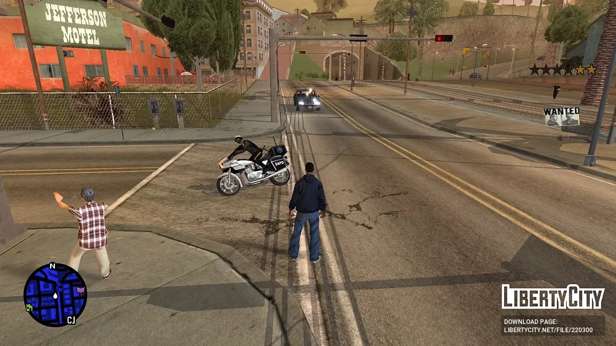Décisions des policiers plus intelligentes / GTA San Andreas