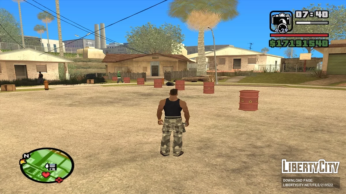 Red Barrel Spawner / GTA San Andreas