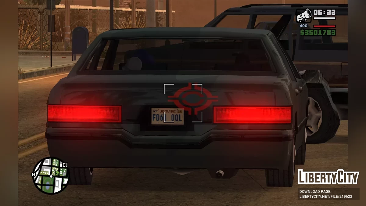 Zoom d'Arme Illimité / GTA San Andreas