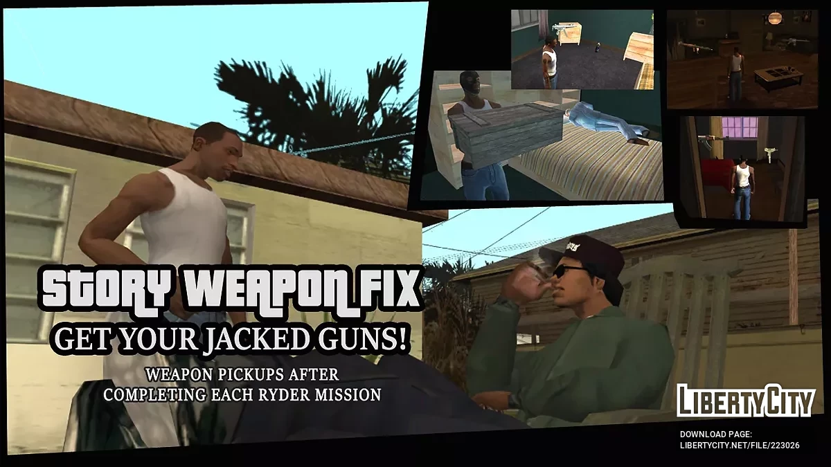 Story Weapon Fix v1.1 / GTA San Andreas