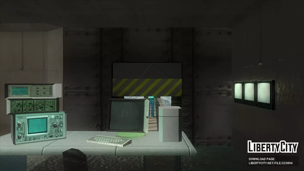 Laser Hall from Resident Evil / GTA San Andreas