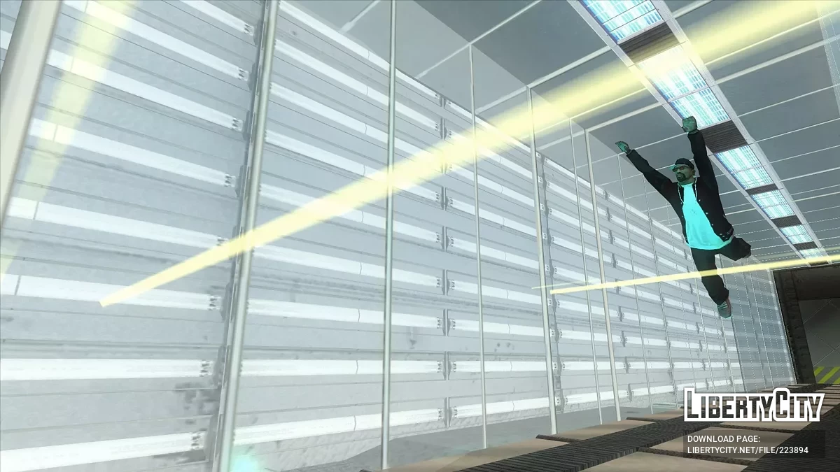 Laser Hall from Resident Evil / GTA San Andreas