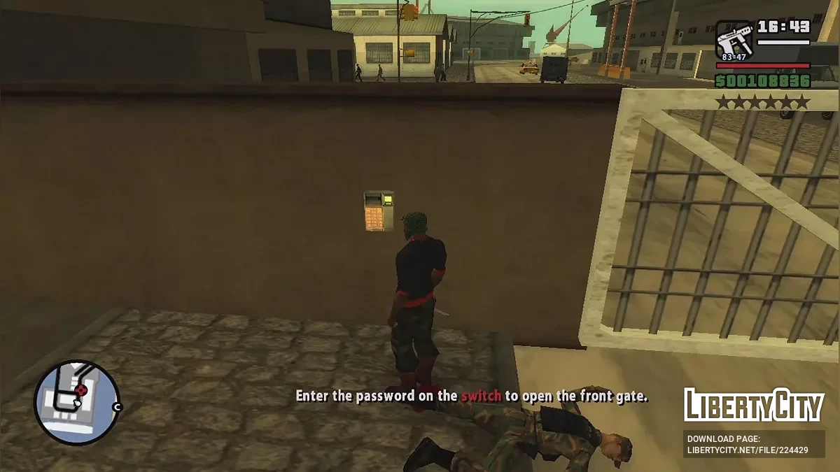 Restored Keypad System / GTA San Andreas