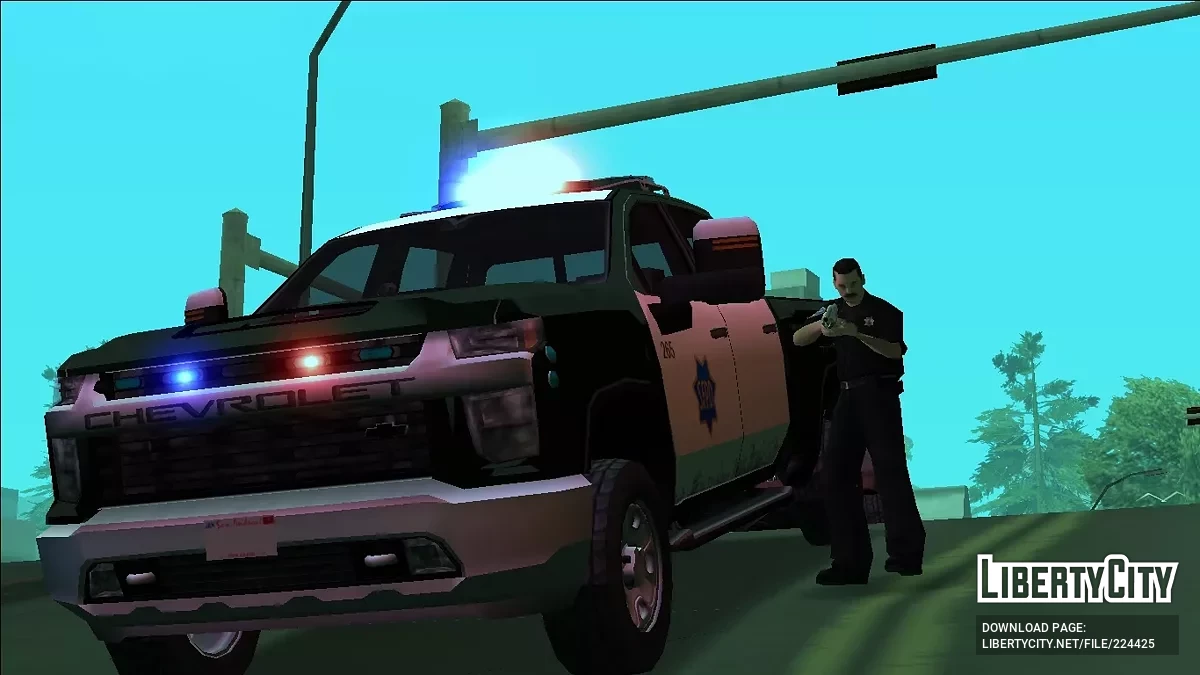 Luces de sirena del vehículo (VSL) / GTA San Andreas