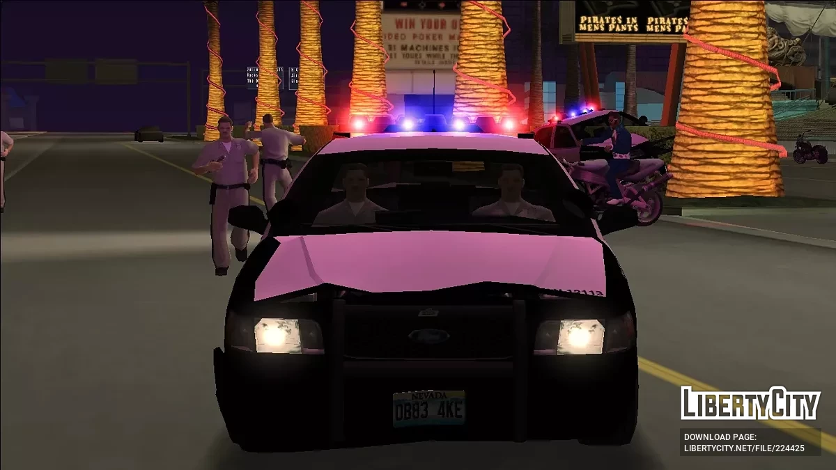Luces de sirena del vehículo (VSL) / GTA San Andreas
