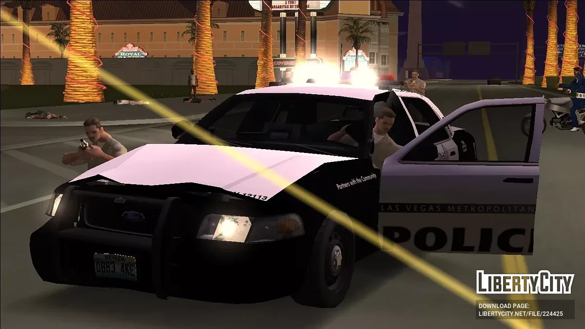 Luces de sirena del vehículo (VSL) / GTA San Andreas