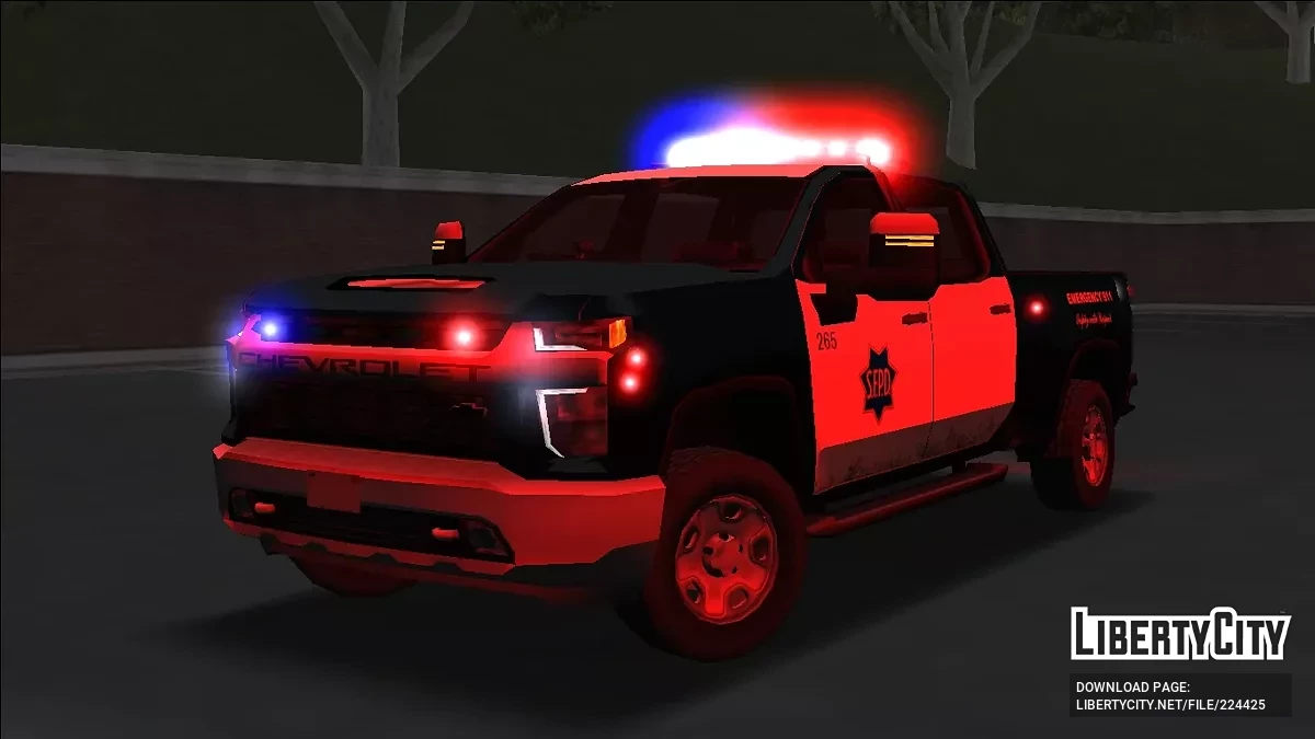 Luces de sirena del vehículo (VSL) / GTA San Andreas
