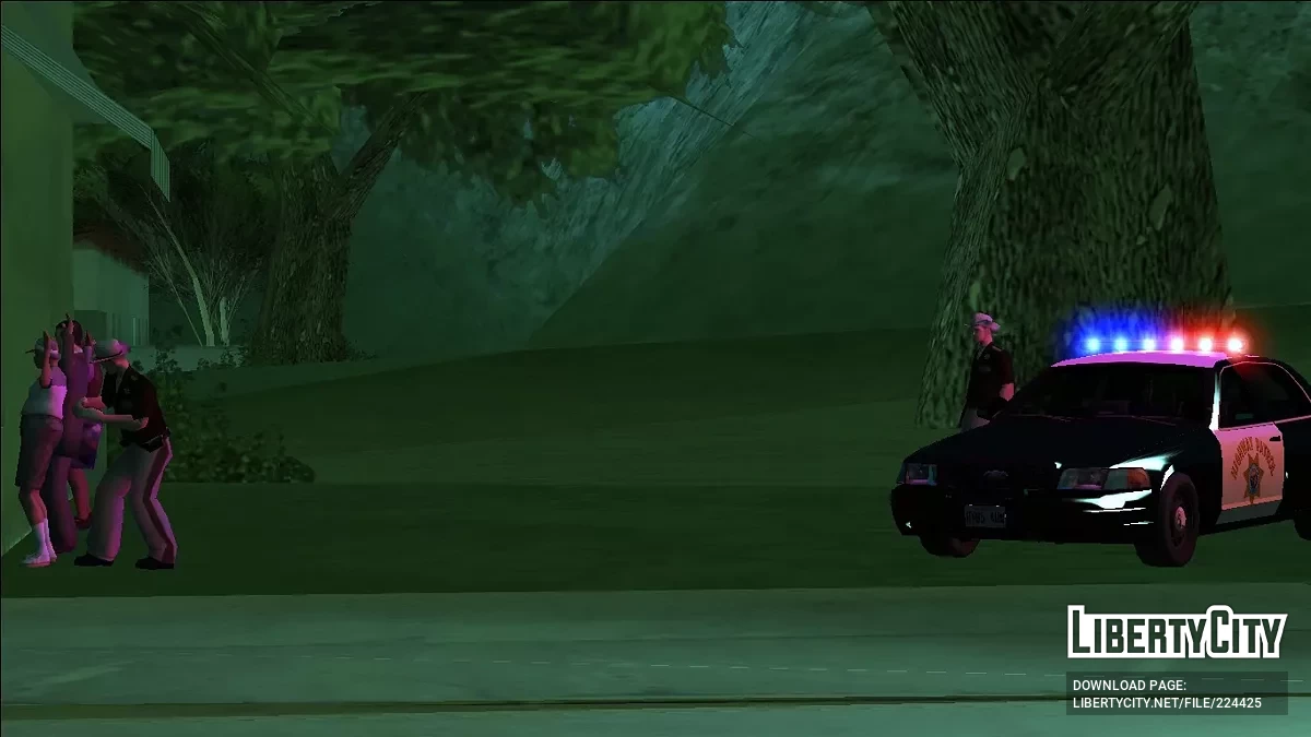 Luces de sirena del vehículo (VSL) / GTA San Andreas