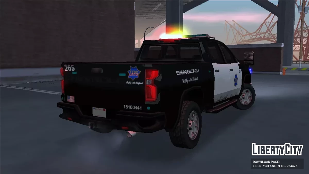 Luces de sirena del vehículo (VSL) / GTA San Andreas