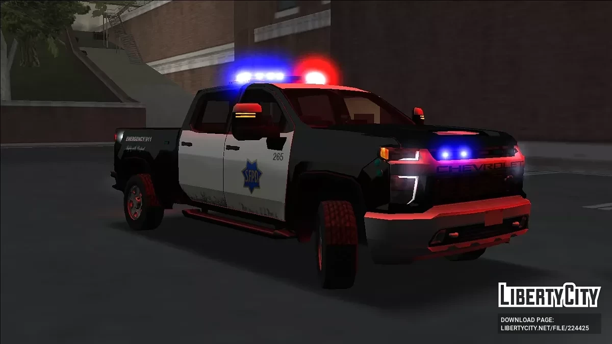 Luces de sirena del vehículo (VSL) / GTA San Andreas