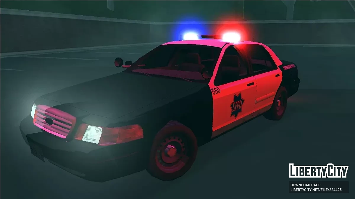 Luces de sirena del vehículo (VSL) / GTA San Andreas