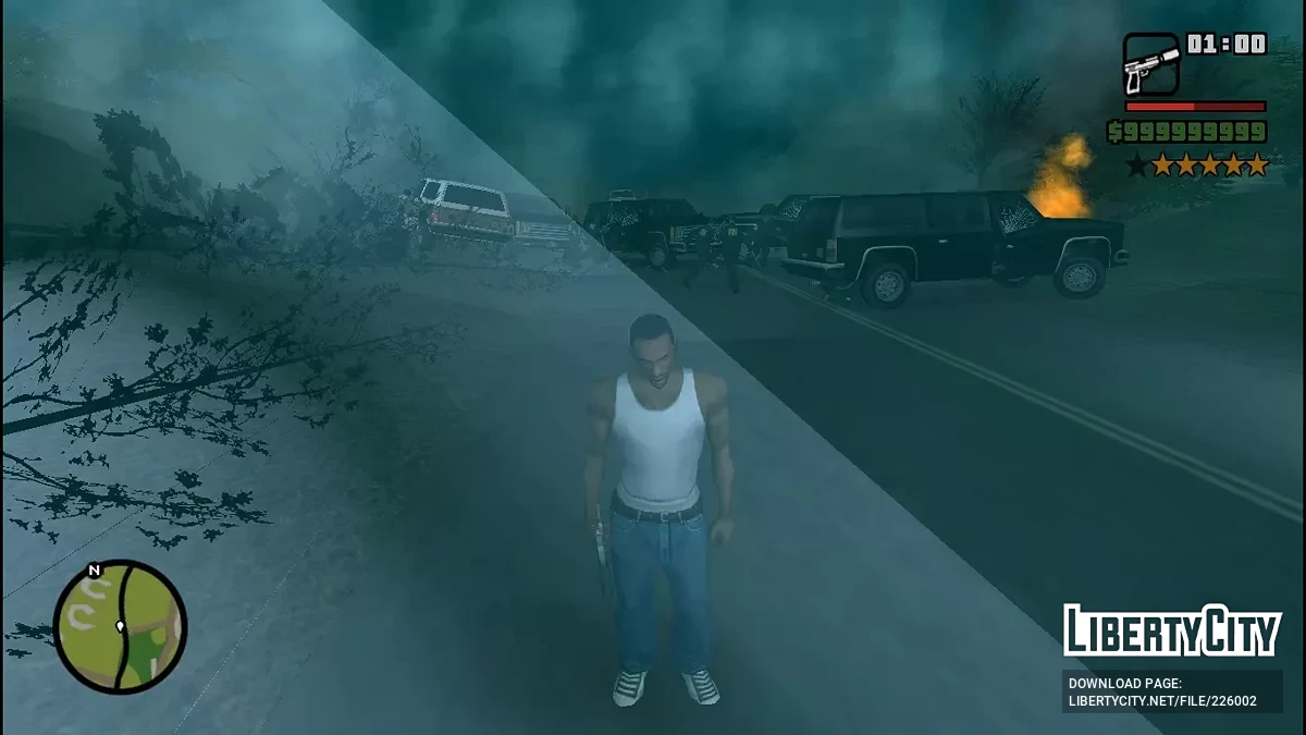 Ataque de Pie Grande / GTA San Andreas