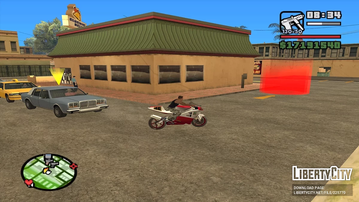 Makanan dibawa pulang di Clukin Bell / GTA San Andreas