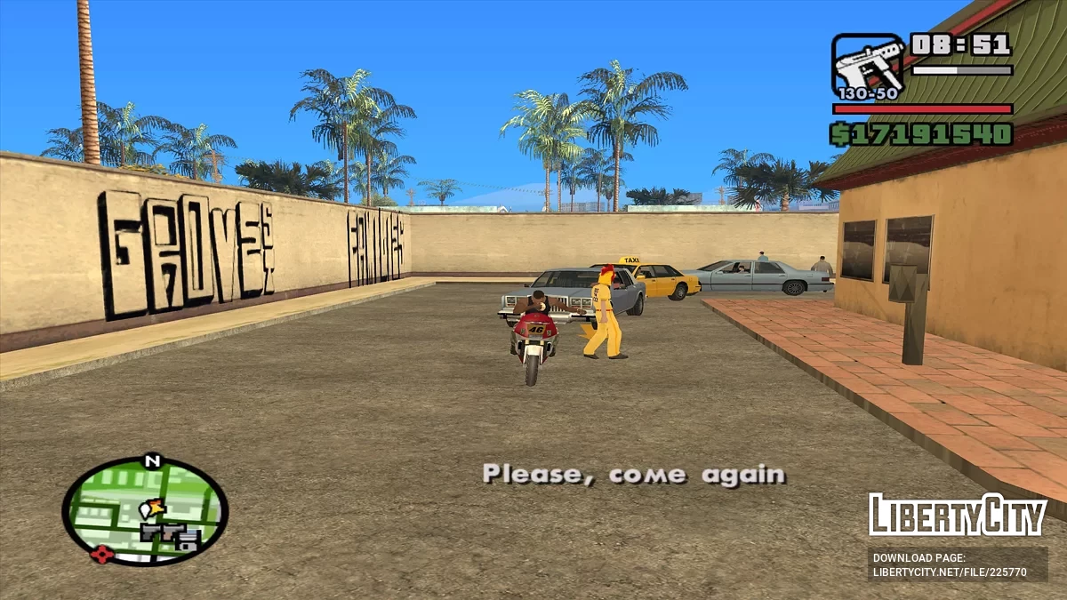 Makanan dibawa pulang di Clukin Bell / GTA San Andreas