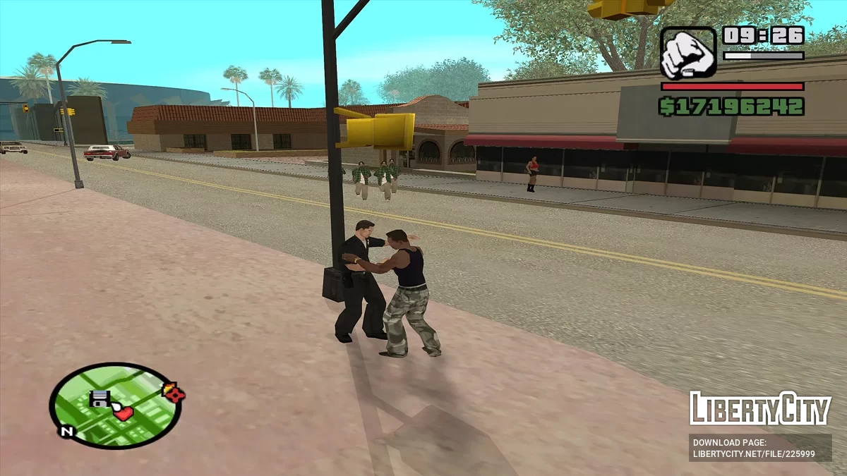 Abrace o policial / GTA San Andreas