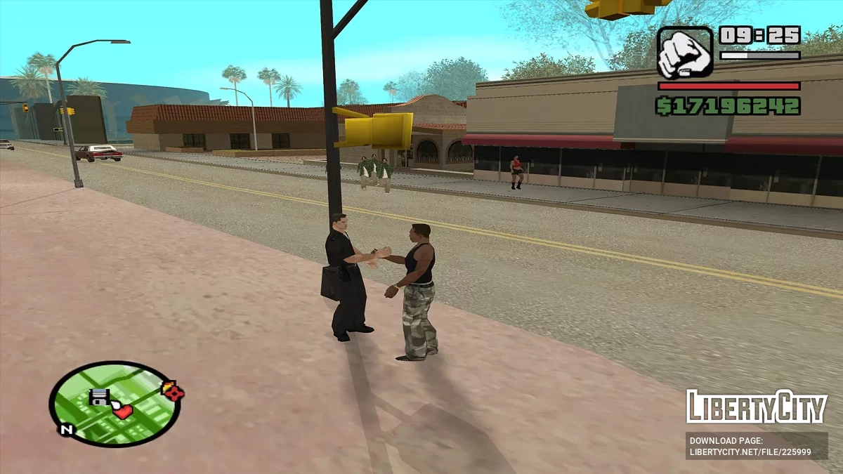 Abrace o policial / GTA San Andreas