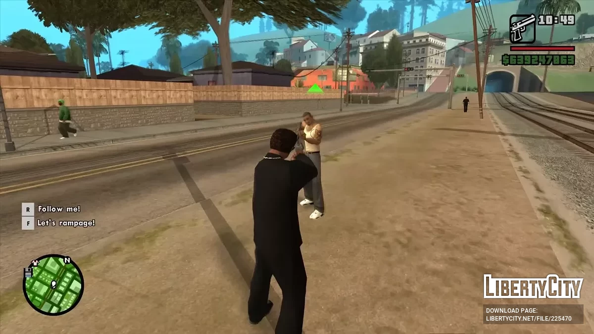 Real Multiple Protagonists / GTA San Andreas