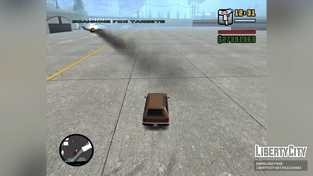 Samonawigujące się rakiety dla Huntera (i innych) / GTA San Andreas
