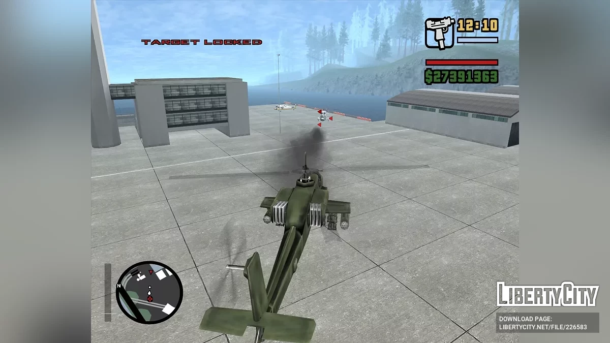 Samonawigujące się rakiety dla Huntera (i innych) / GTA San Andreas