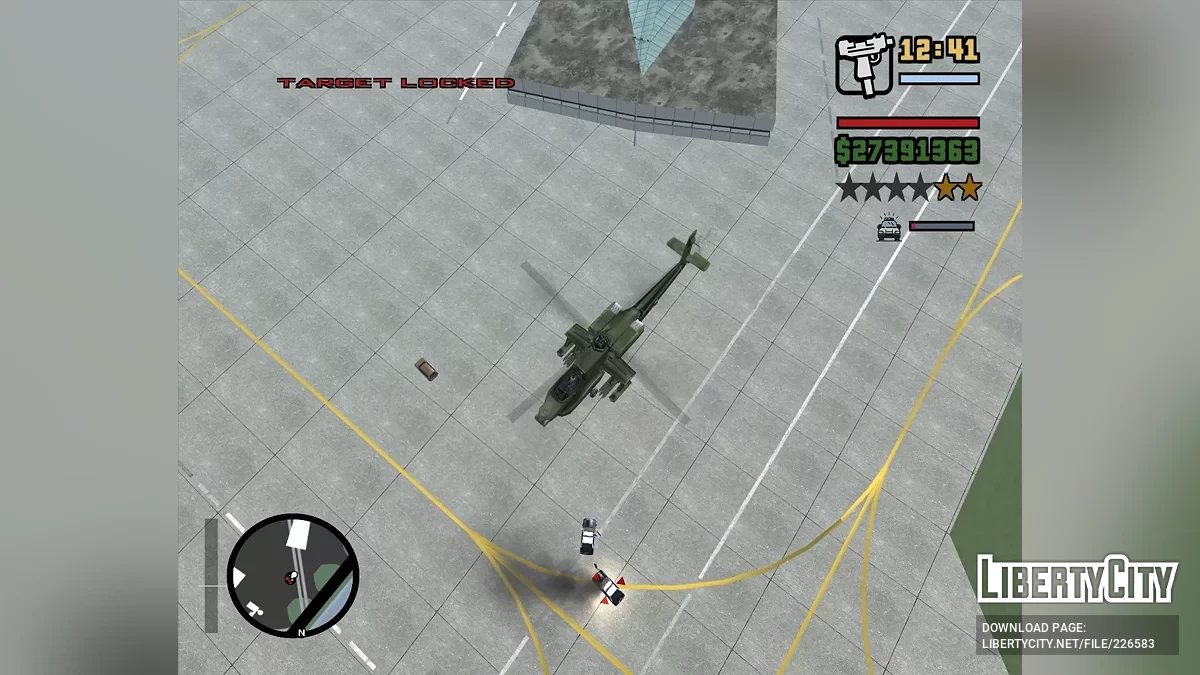 Samonawigujące się rakiety dla Huntera (i innych) / GTA San Andreas