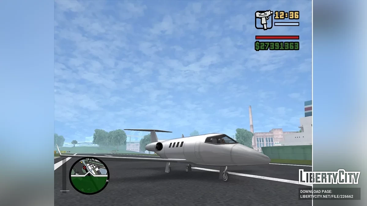 Обертання коліс літаків / GTA San Andreas