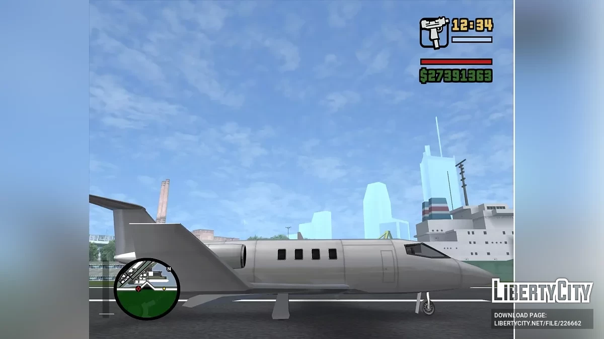 Обертання коліс літаків / GTA San Andreas