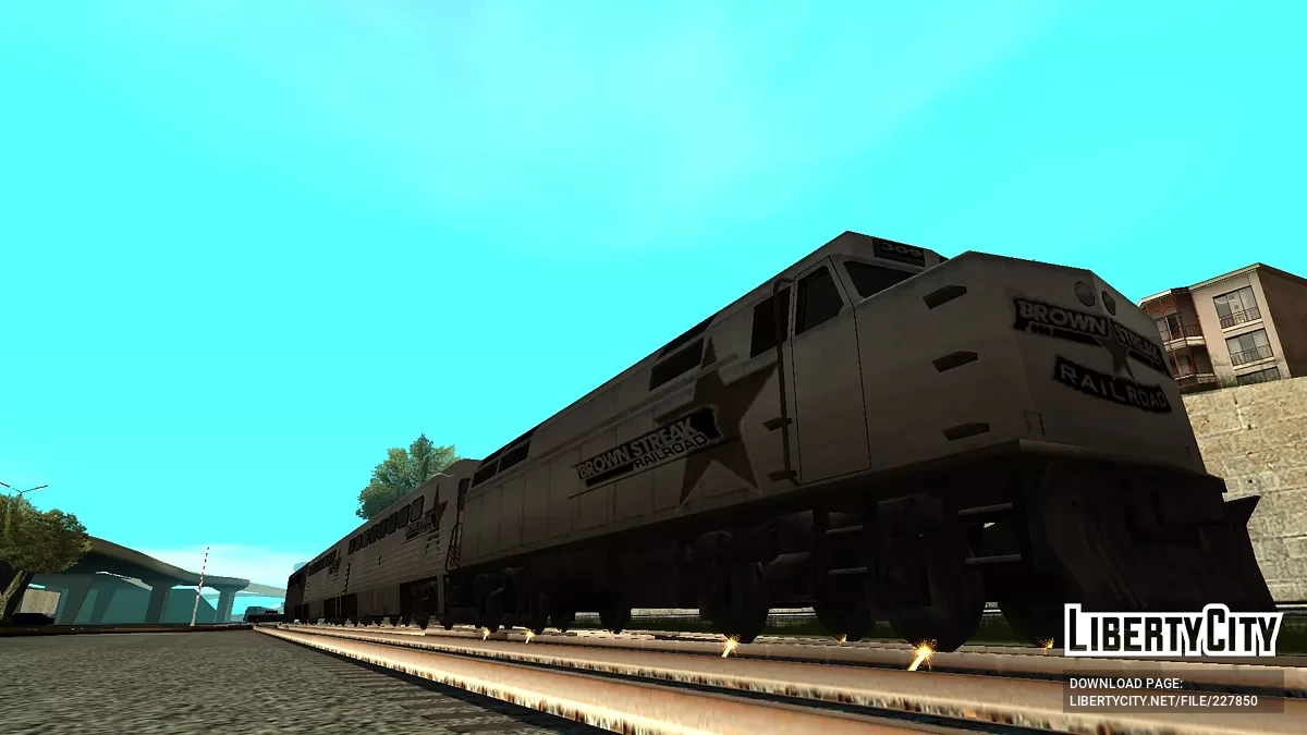 Mod Percikan Rem untuk Brown Streak / GTA San Andreas