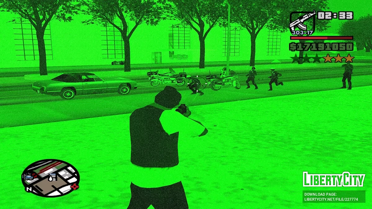 Quick Thermal Imager and Night Light / GTA San Andreas