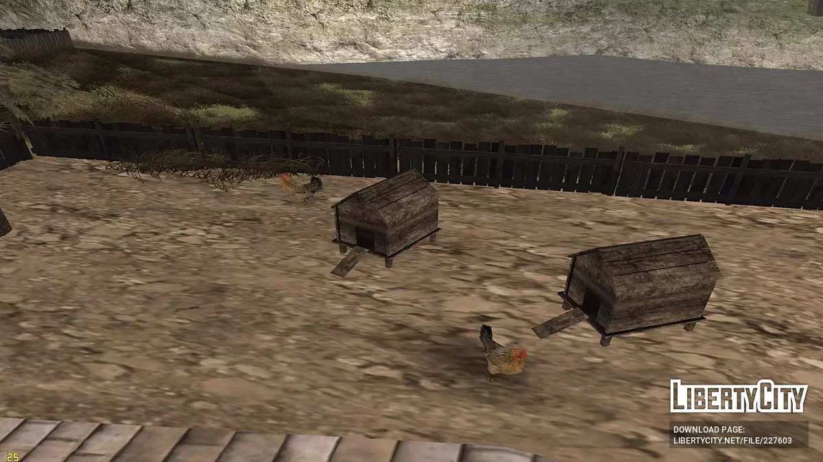House with Chickens / GTA San Andreas
