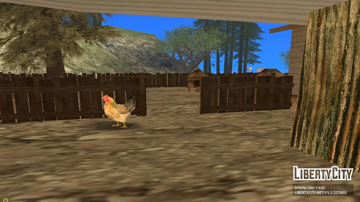 House with Chickens / GTA San Andreas