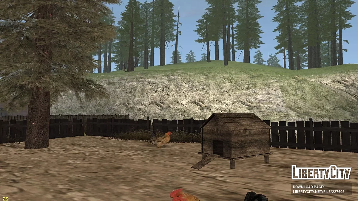 House with Chickens / GTA San Andreas