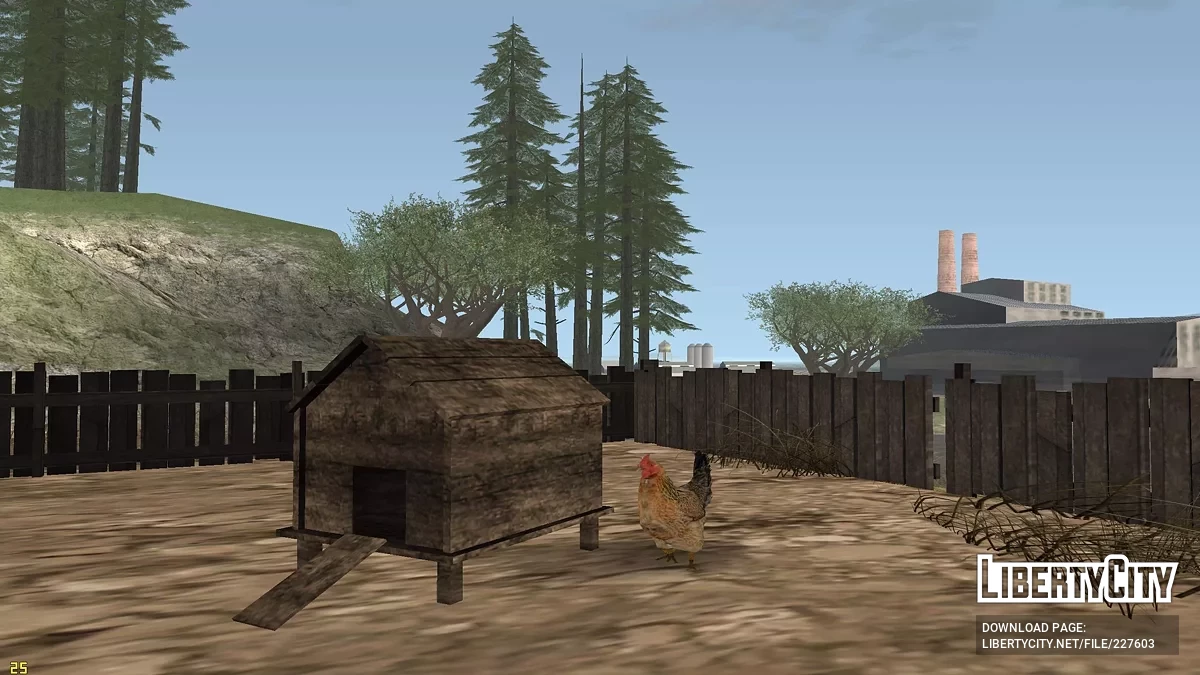 House with Chickens / GTA San Andreas