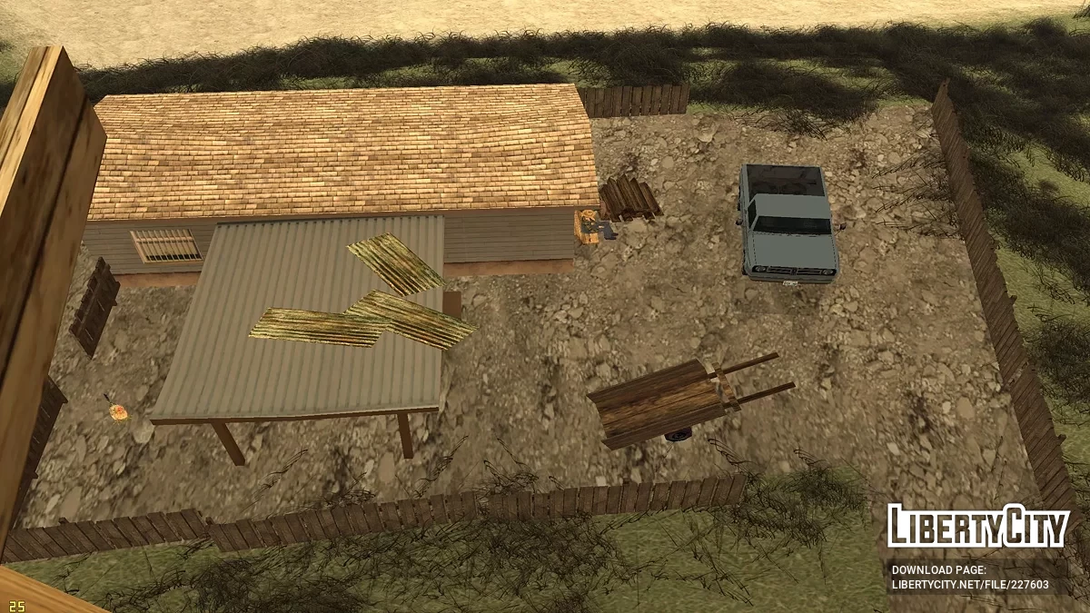 House with Chickens / GTA San Andreas