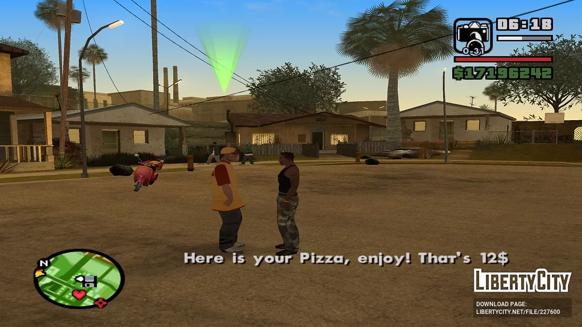 Livraison de pizza / GTA San Andreas