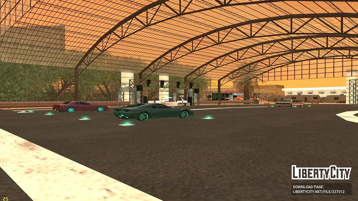 Гоночна траса в Лас-Вентурас / GTA San Andreas
