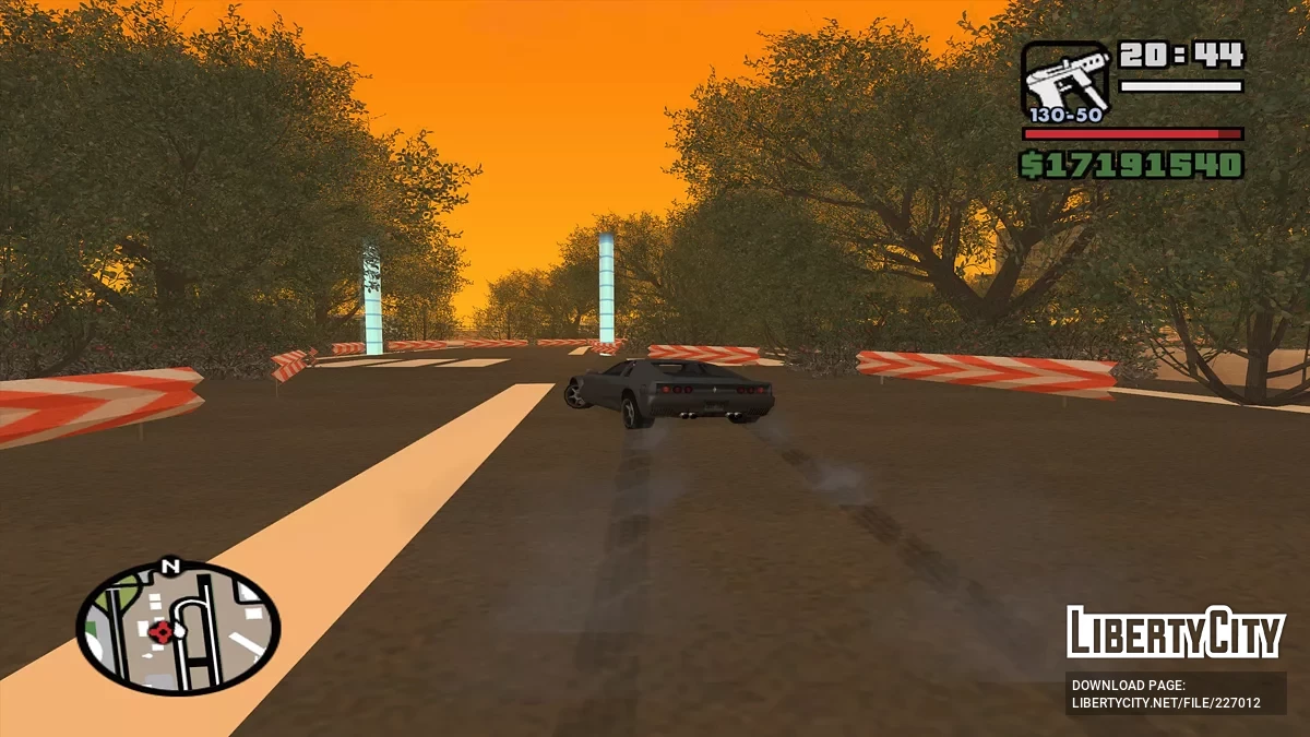 Гоночна траса в Лас-Вентурас / GTA San Andreas