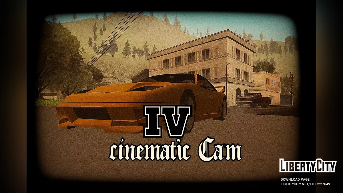 Кінематографічна камера з GTA 4 / GTA San Andreas
