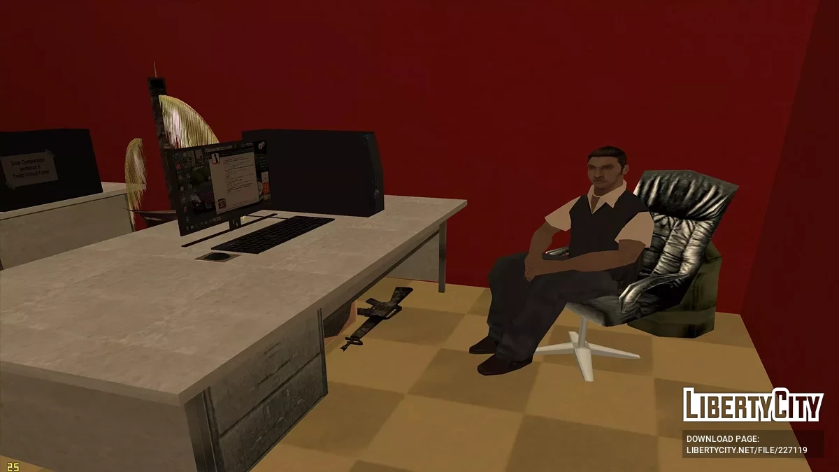 Lan House - Cyber Cafe in Ganton / GTA San Andreas