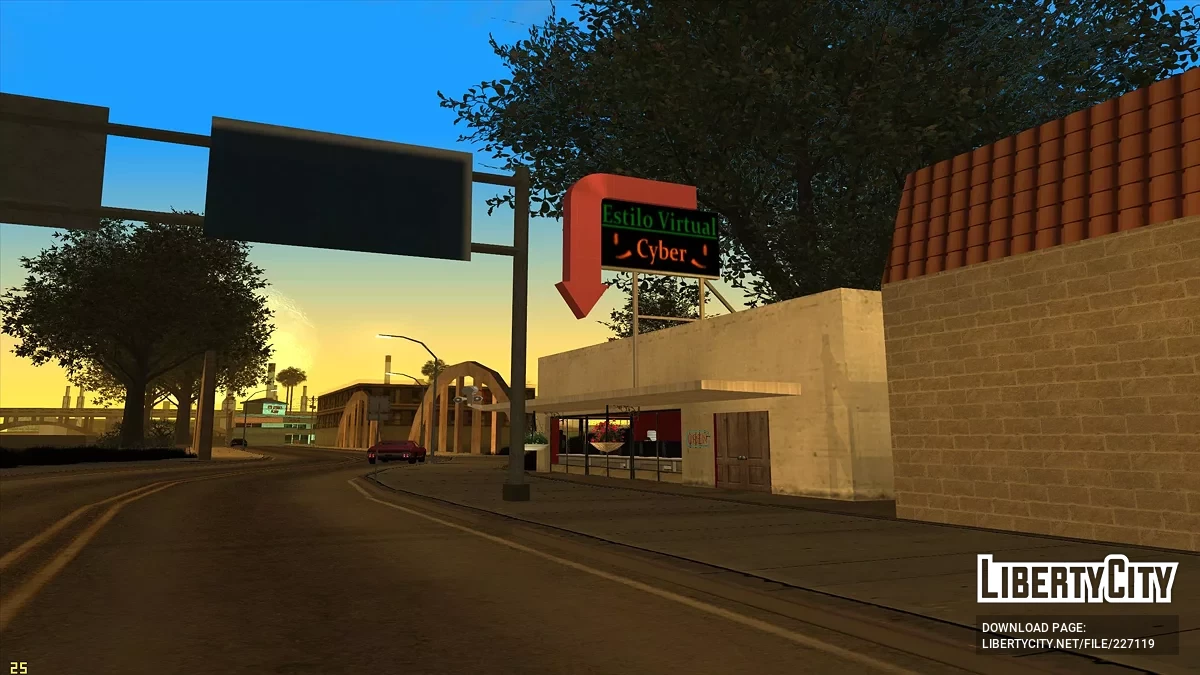 Lan House - Cyber Cafe in Ganton / GTA San Andreas