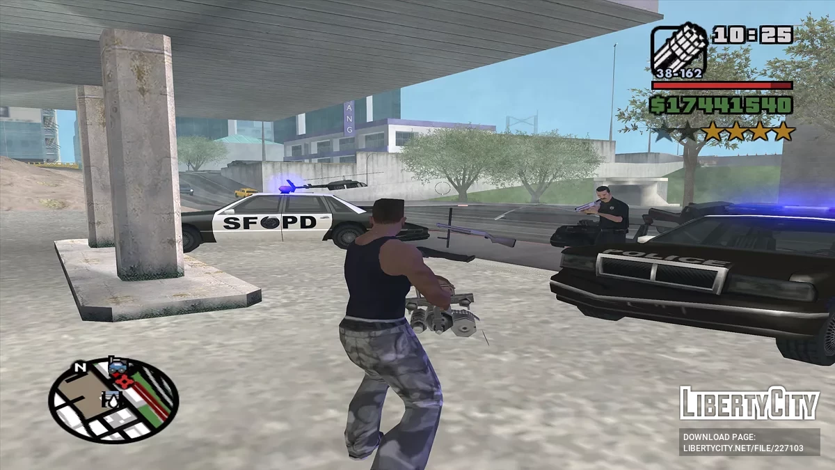 Policiais com Espingardas / GTA San Andreas