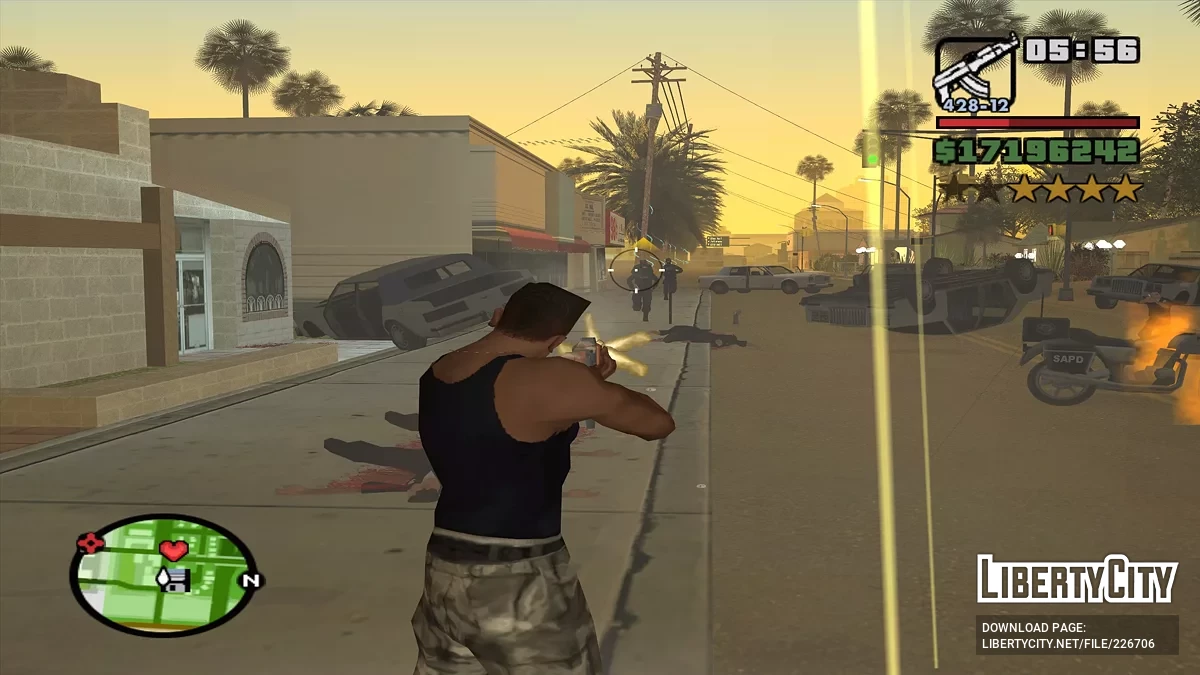 Музика під час переслідування / GTA San Andreas