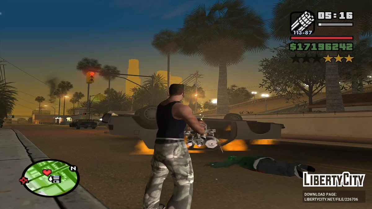 Музика під час переслідування / GTA San Andreas