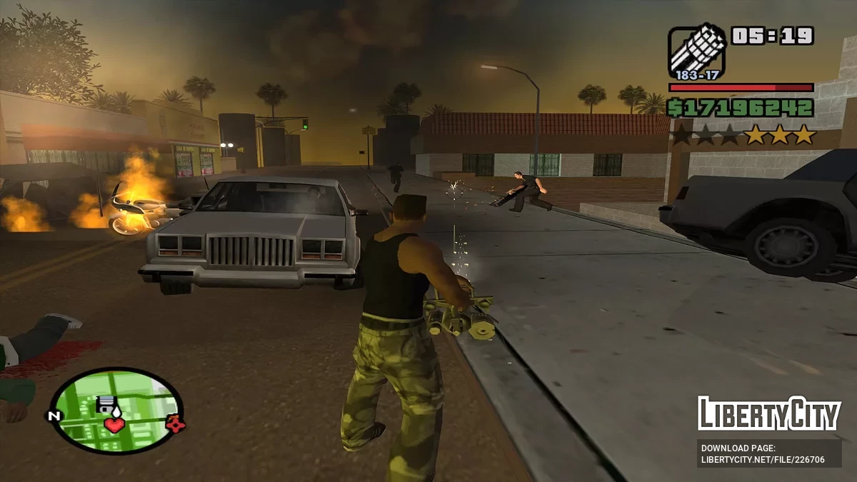 Музика під час переслідування / GTA San Andreas