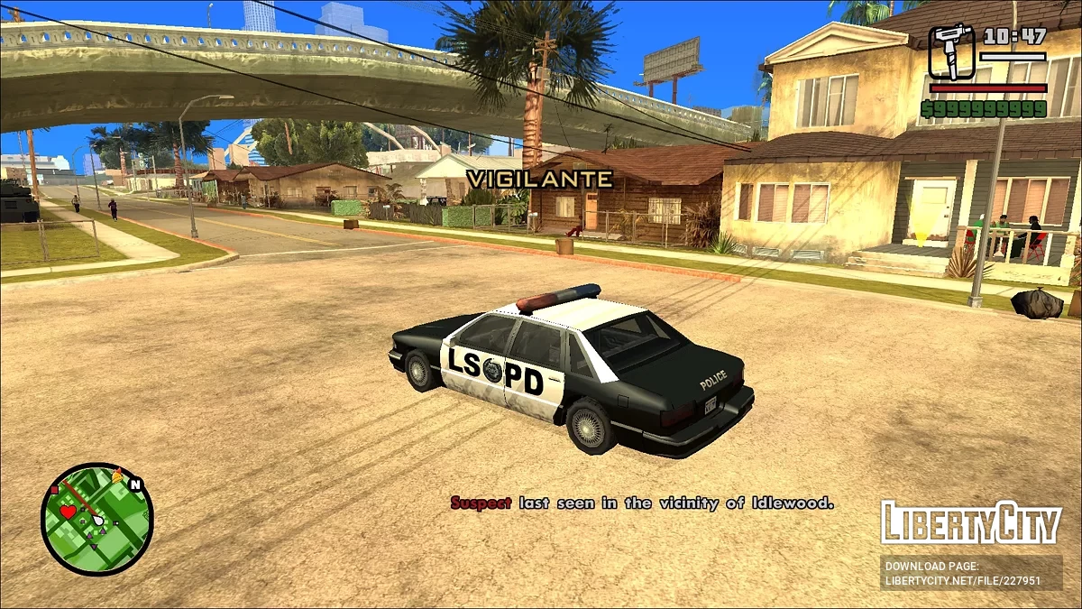 Vigilante'de Asla Aranmadı (SA) / GTA San Andreas
