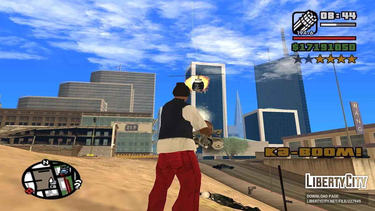 Effets sonores d'explosion de véhicule / GTA San Andreas