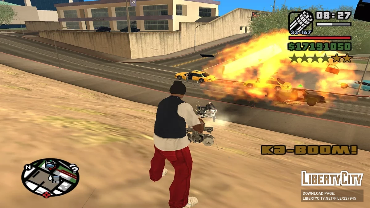 Effets sonores d'explosion de véhicule / GTA San Andreas