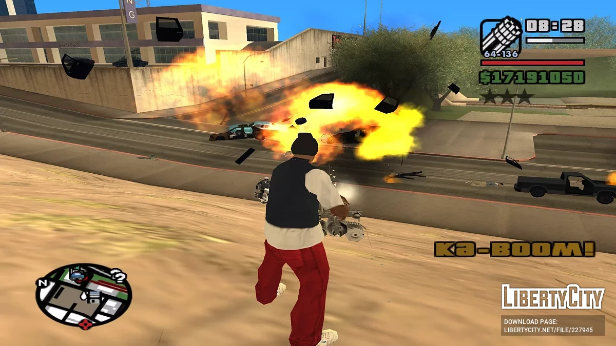 Effets sonores d'explosion de véhicule / GTA San Andreas
